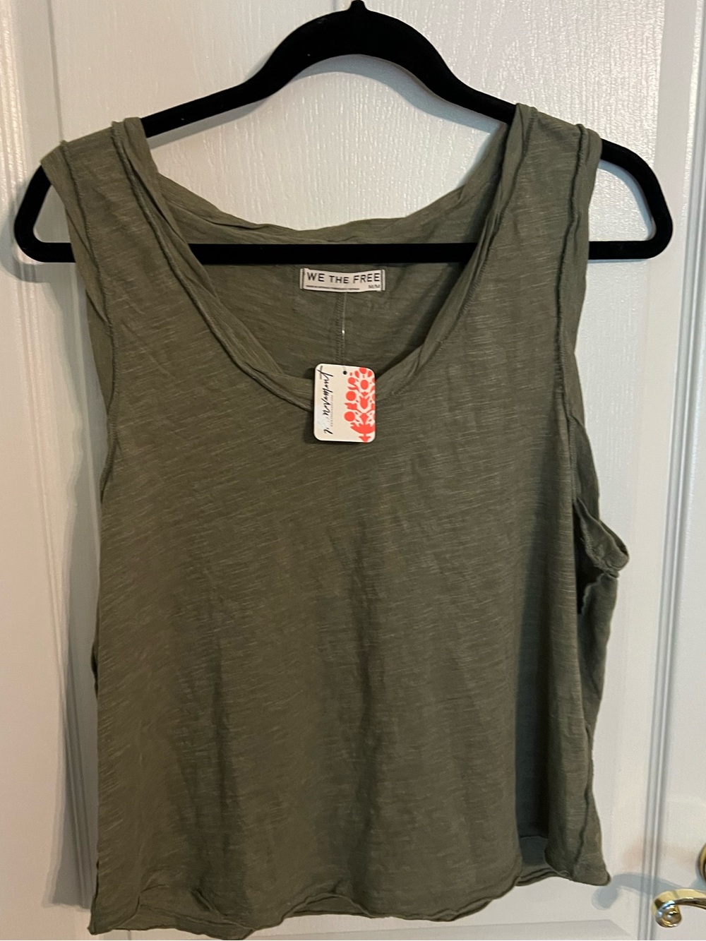 We The Free Easy Tank In Peat Moss NWT Size M